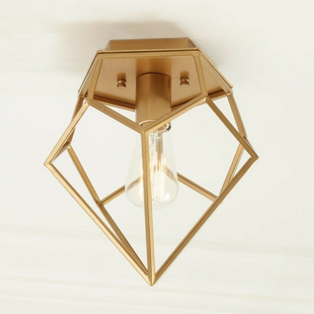 YOUNG HOUSE LOVE GEOMETRIC DIAMOND CEILING LIGHT
